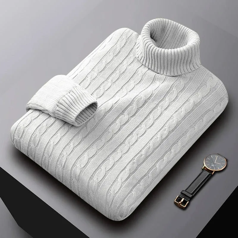 Hudson Turtleneck Knitted Sweater