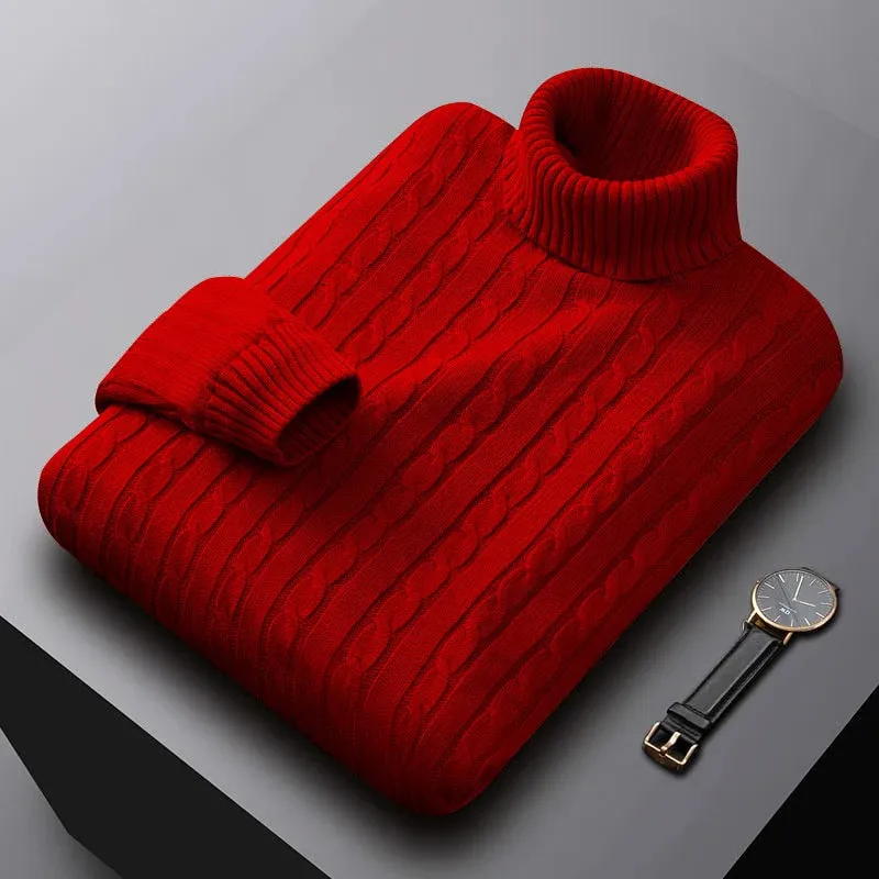 Hudson Turtleneck Knitted Sweater