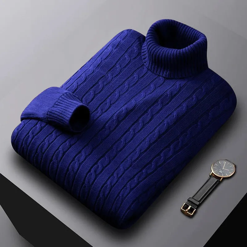 Hudson Turtleneck Knitted Sweater