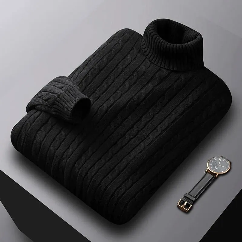 Hudson Turtleneck Knitted Sweater