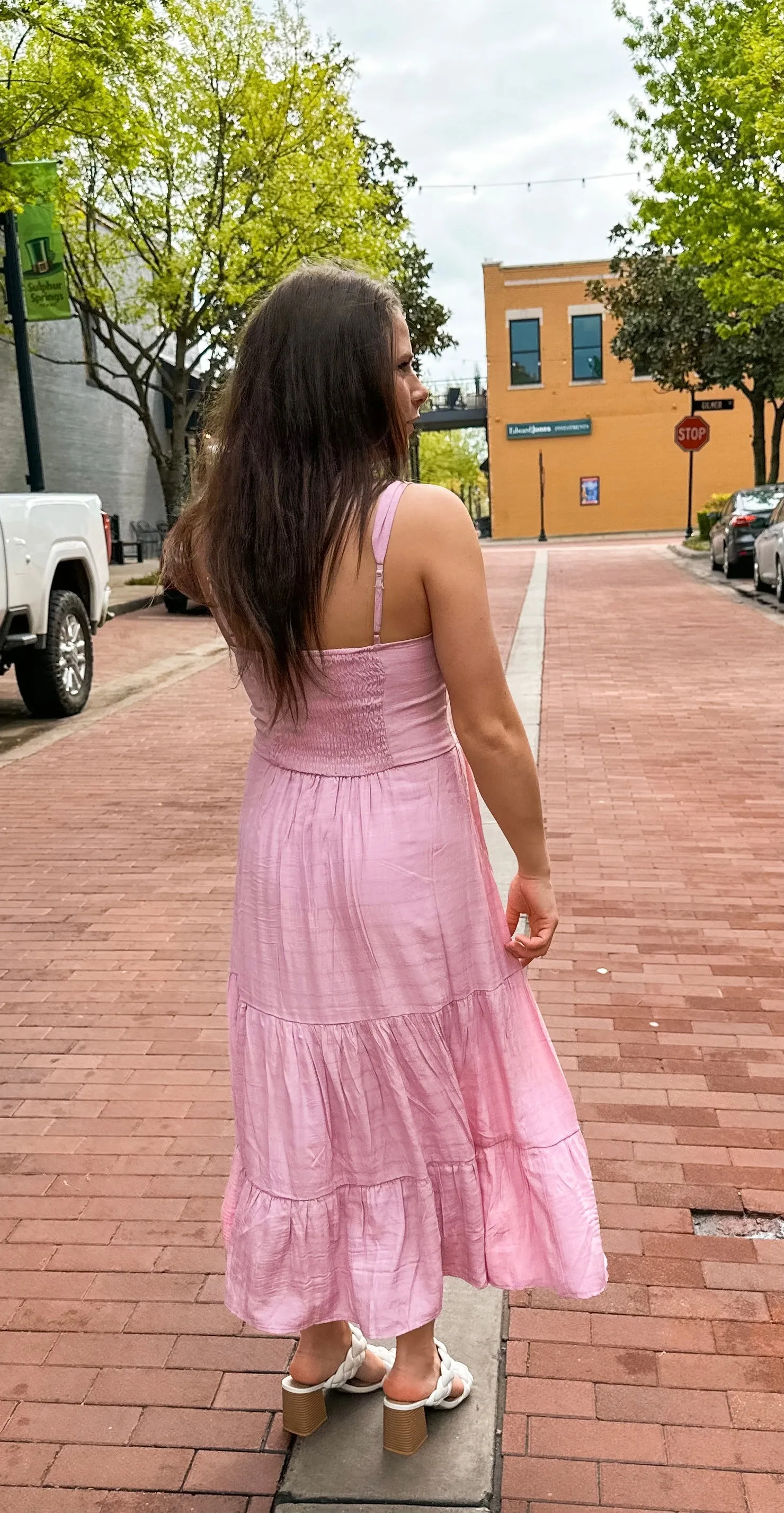 Into Bliss Sleeveless Dress
