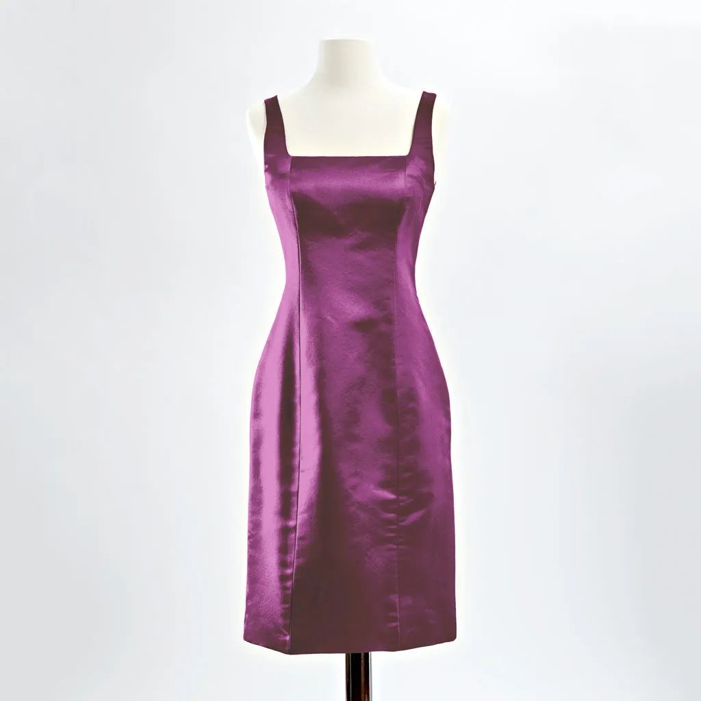 Iris Dress in Plum