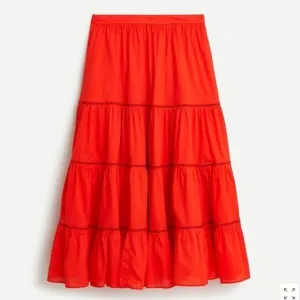 J.CREW Tiered Midi Skirt Size XX Tall NWT