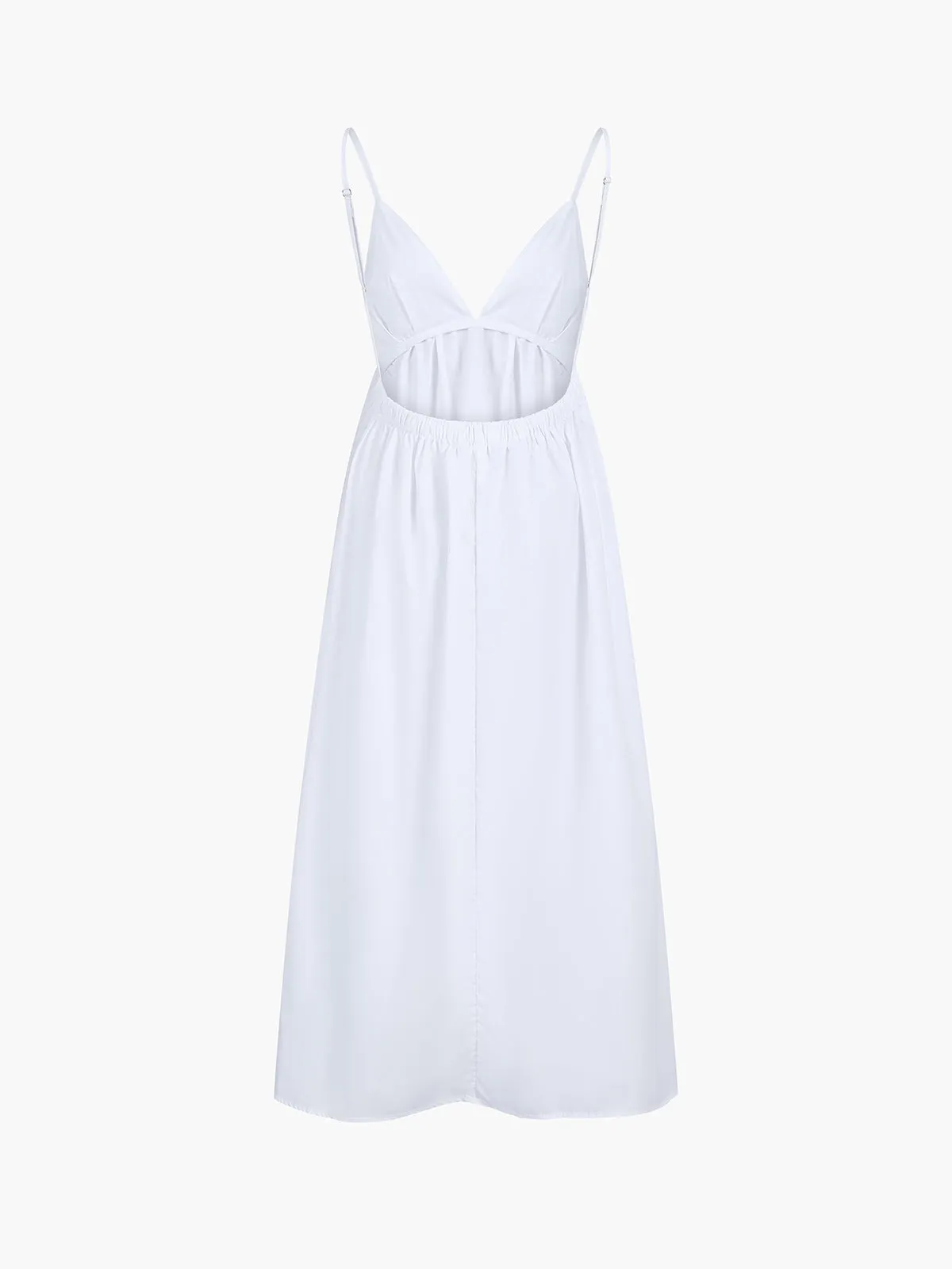 Jolina - Casual Backless Maxi Dress