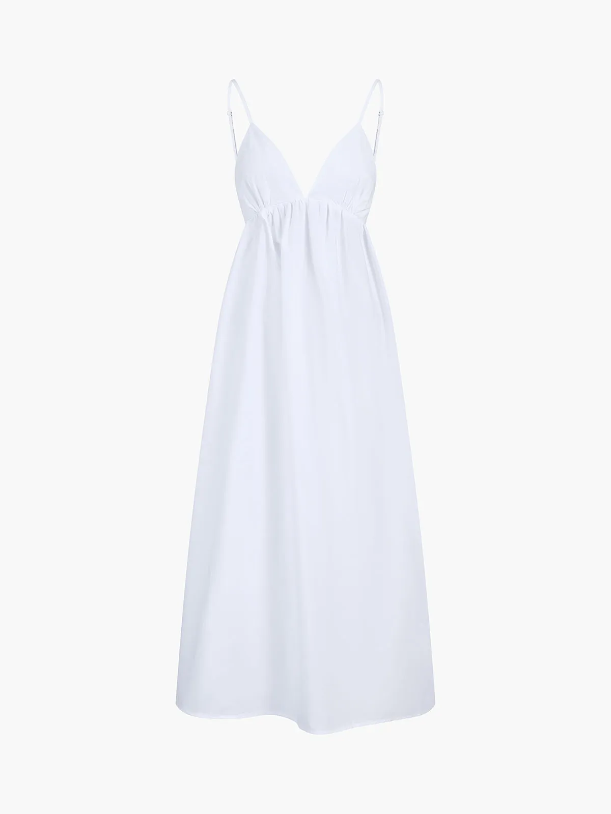 Jolina - Casual Backless Maxi Dress