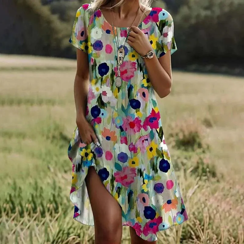 Julia® | Flowery Summer Dress