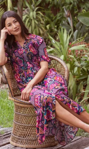 Jump vibrant tapestry dress