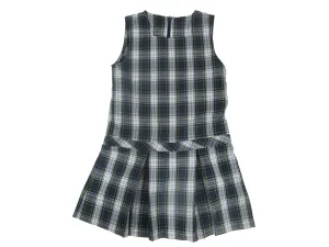 Jumper Plaid #80 Square Neck Kick Pleat