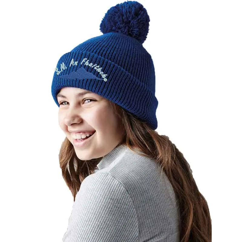 Junior reflective bobble beanie, Personalised Gift