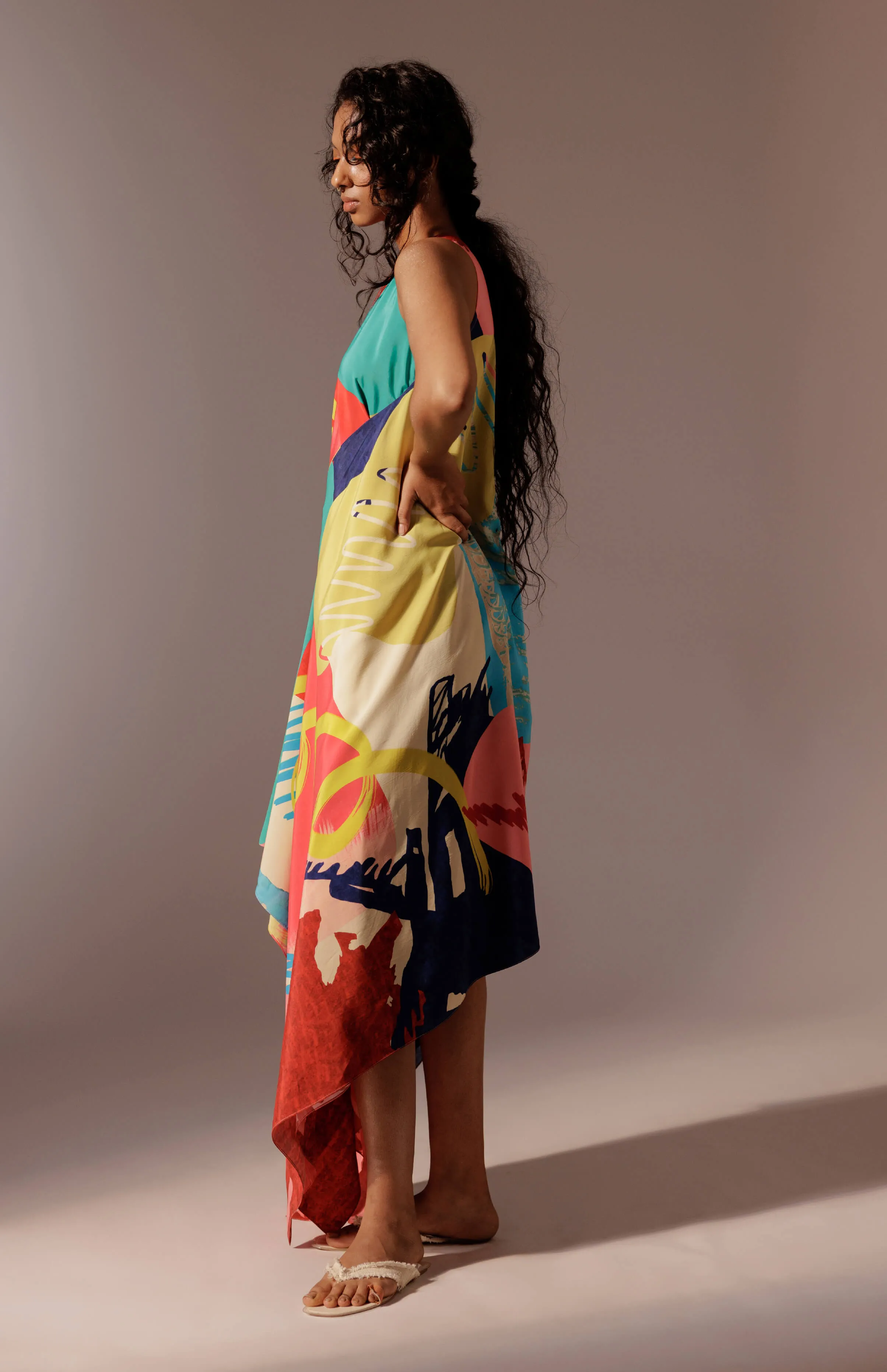 Juno asymmetrical dress