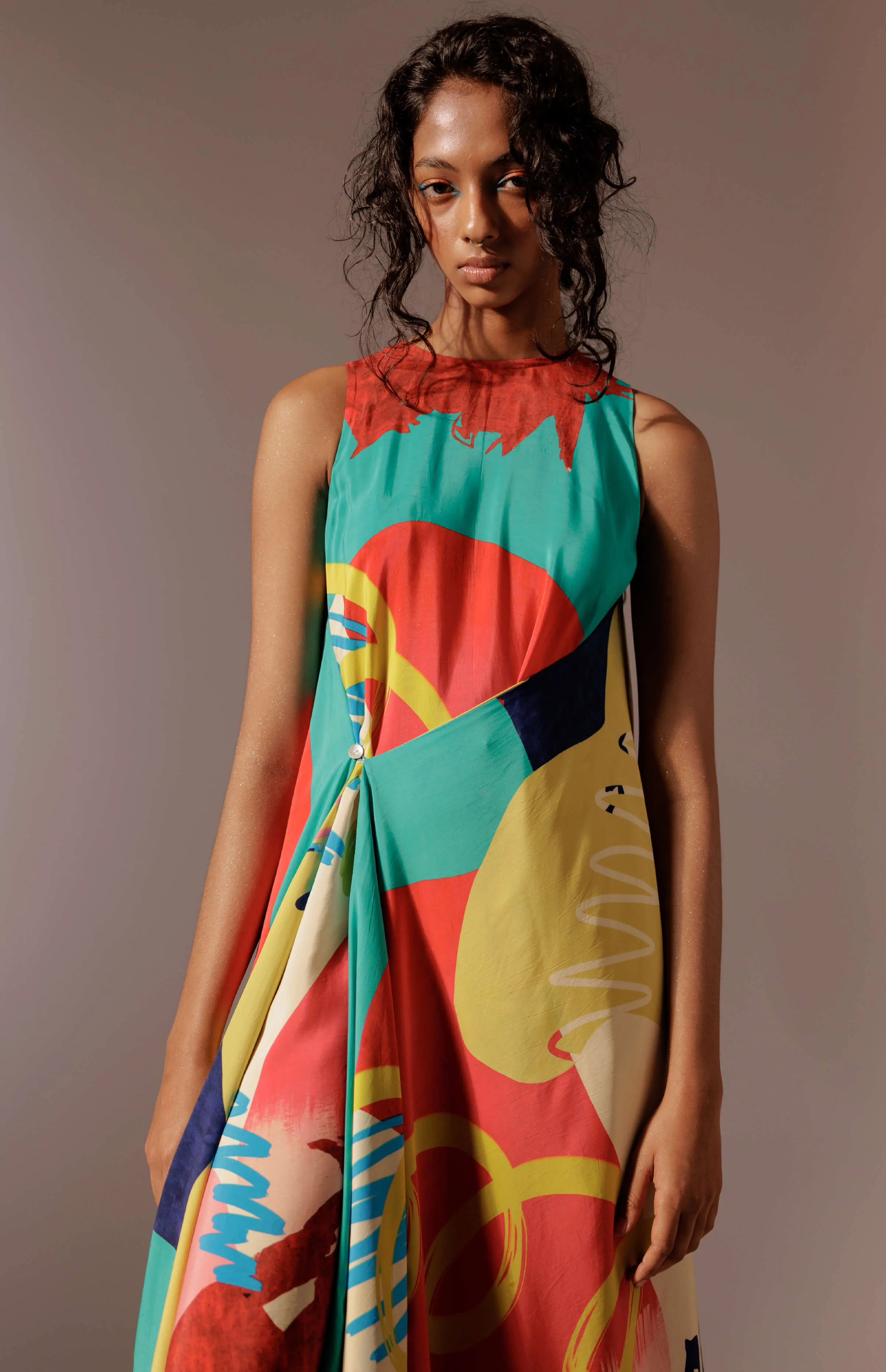 Juno asymmetrical dress