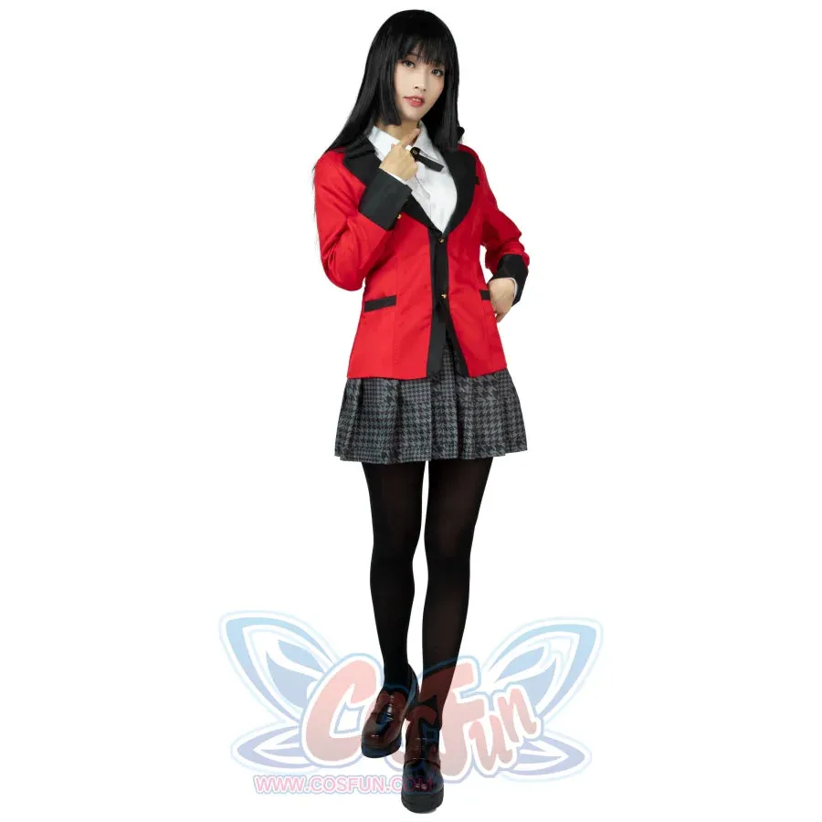 Kakegurui Jabami Yumeko Cosplay Costume School Uniform mp005024