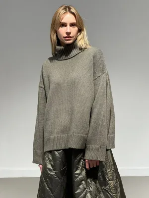 Keik Turtleneck Jumper - Sea Turtle