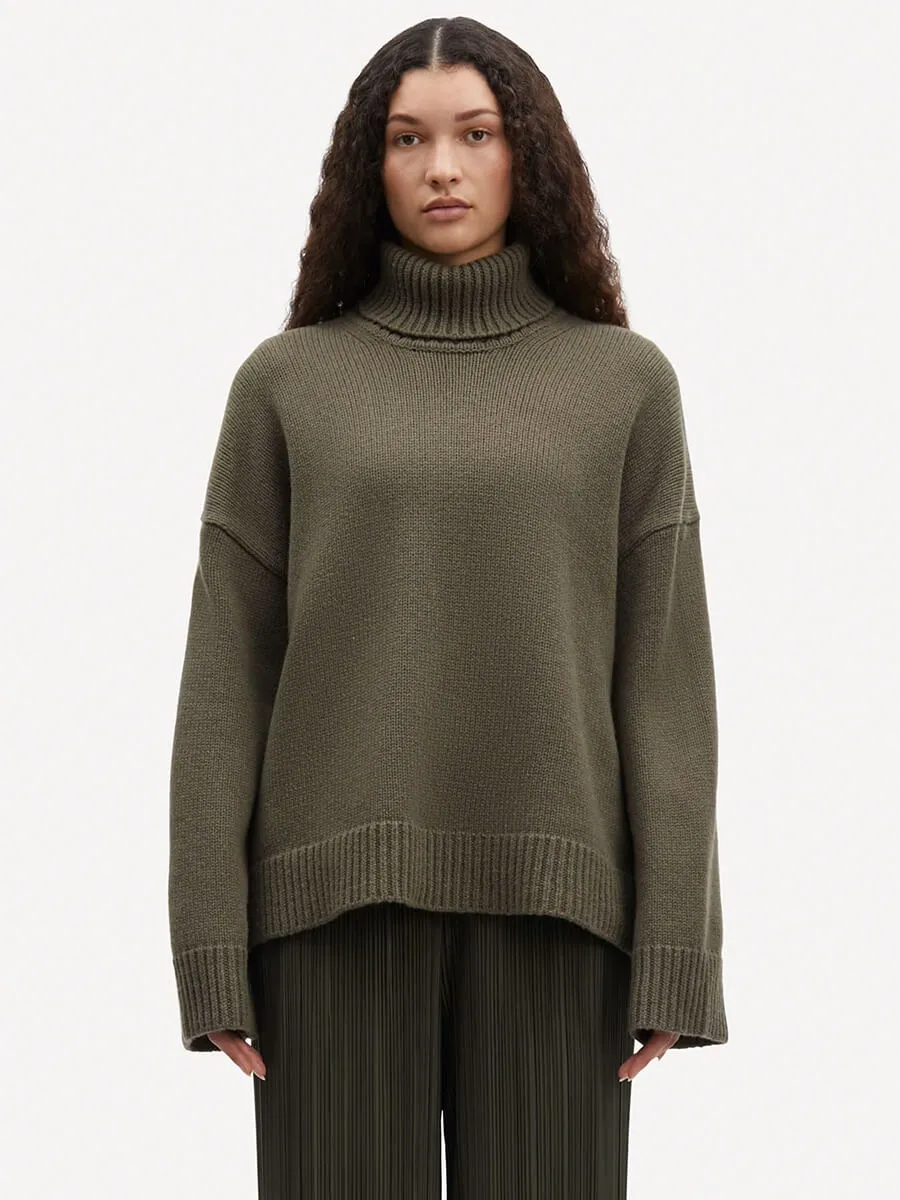 Keik Turtleneck Jumper - Sea Turtle