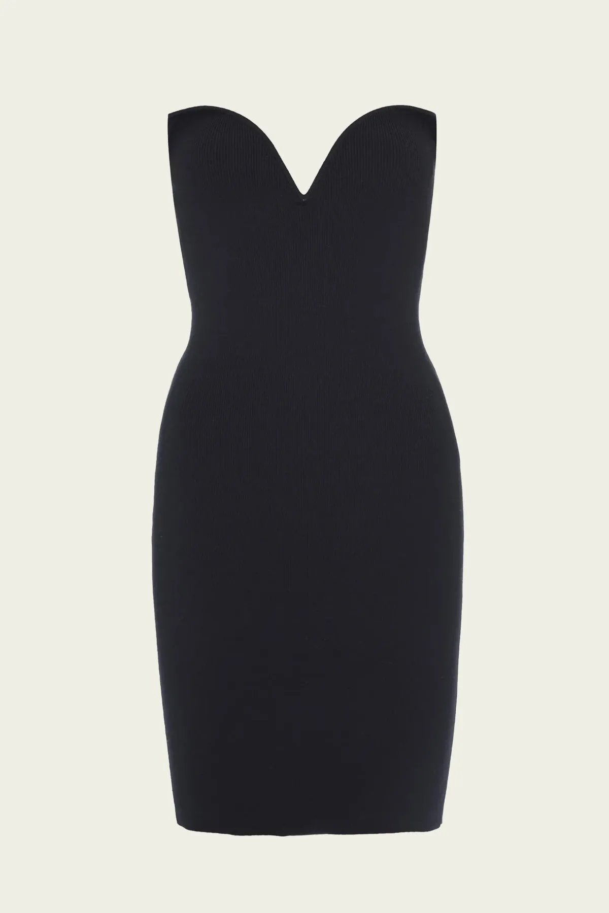 Kendal Sweetheart Dress in Black