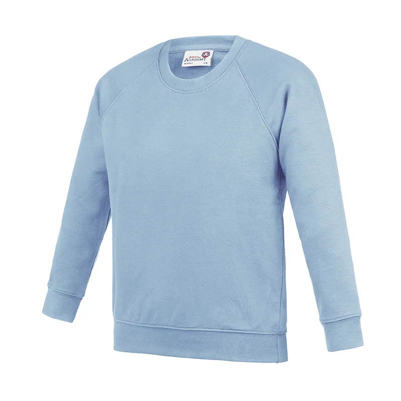Kids Academy raglan sweatshirt, Personalised Gift