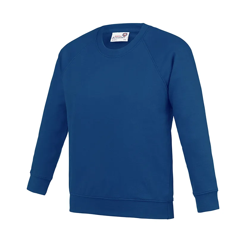 Kids Academy raglan sweatshirt, Personalised Gift