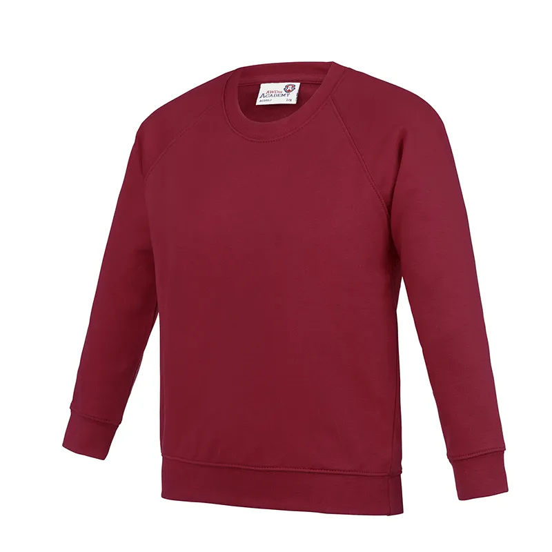 Kids Academy raglan sweatshirt, Personalised Gift