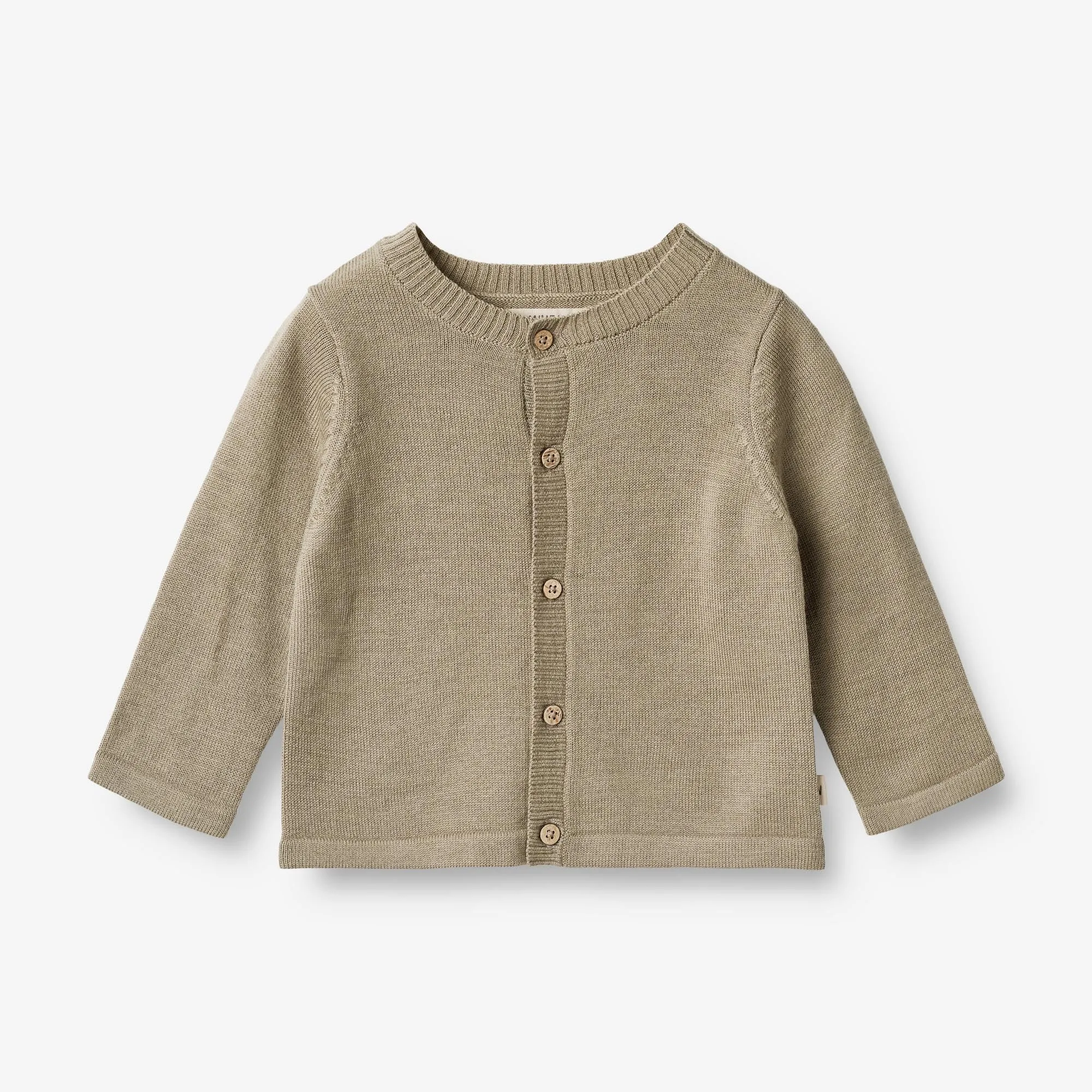 Knit Cardigan Sølve | Baby - beige stone