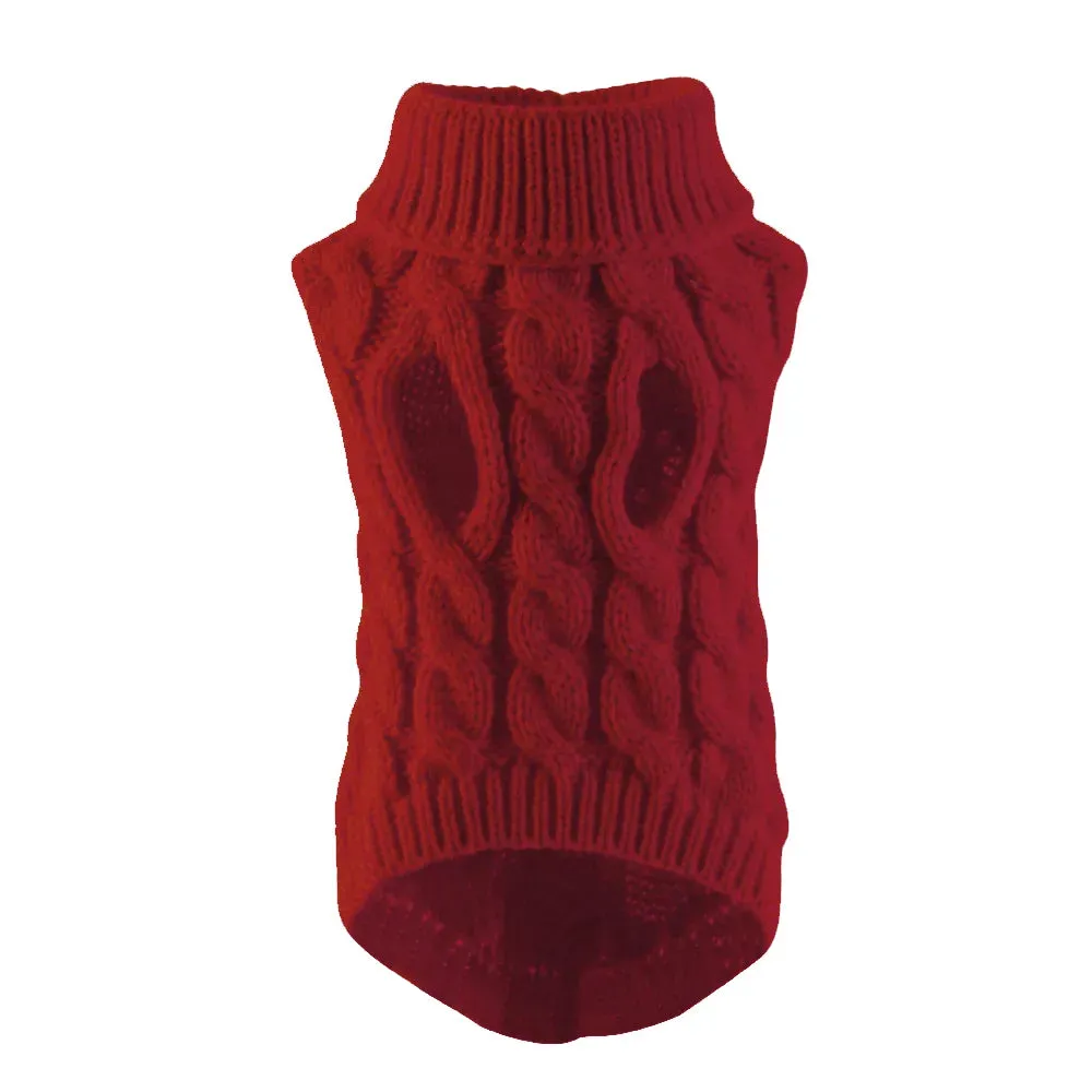 Knitted Turtleneck  Sweaters