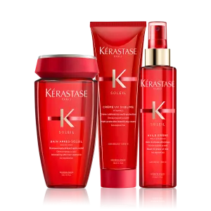 Kérastase Soleil Shampoo, UV Creme & Spray Bundle
