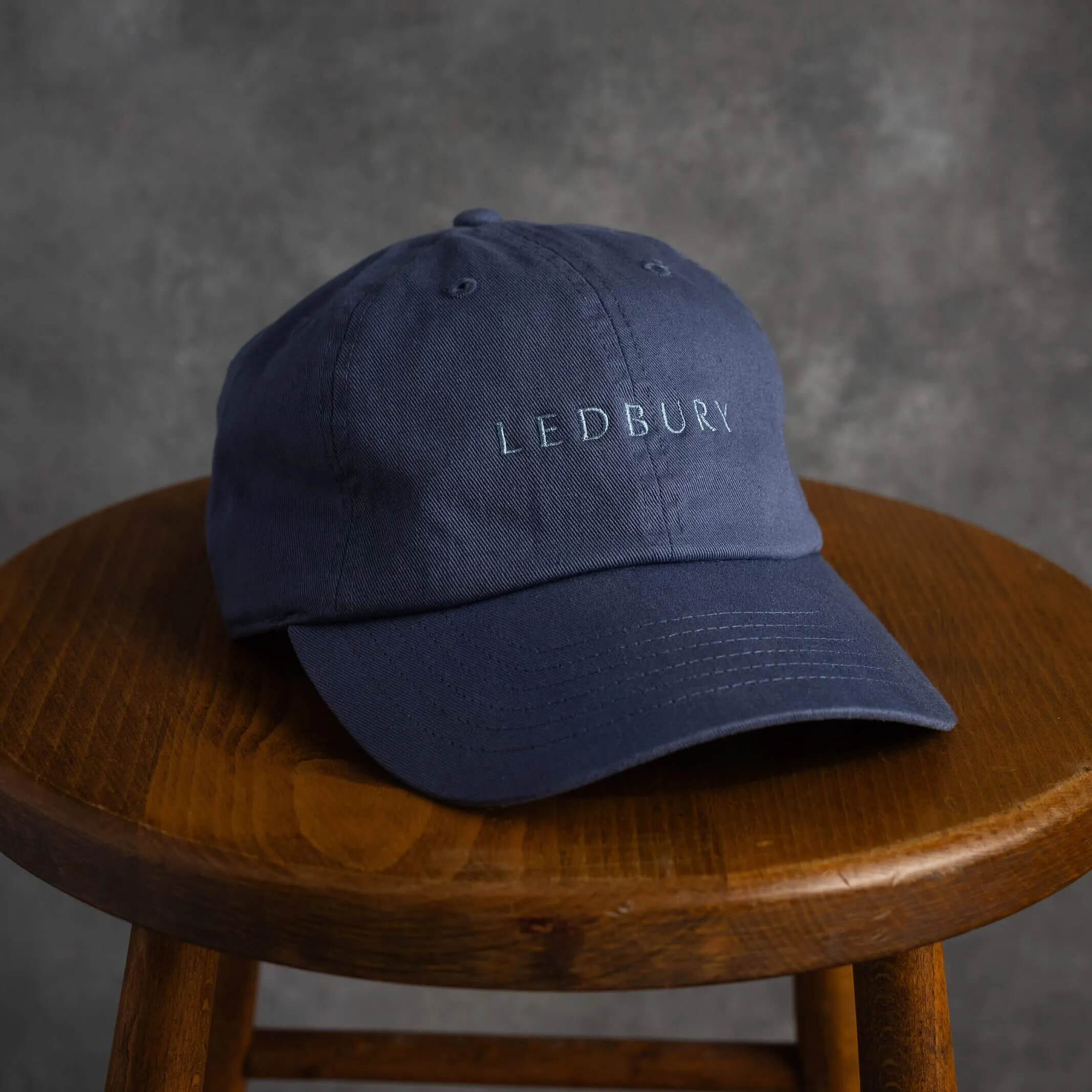 Ledbury Blue Washed Twill Hat
