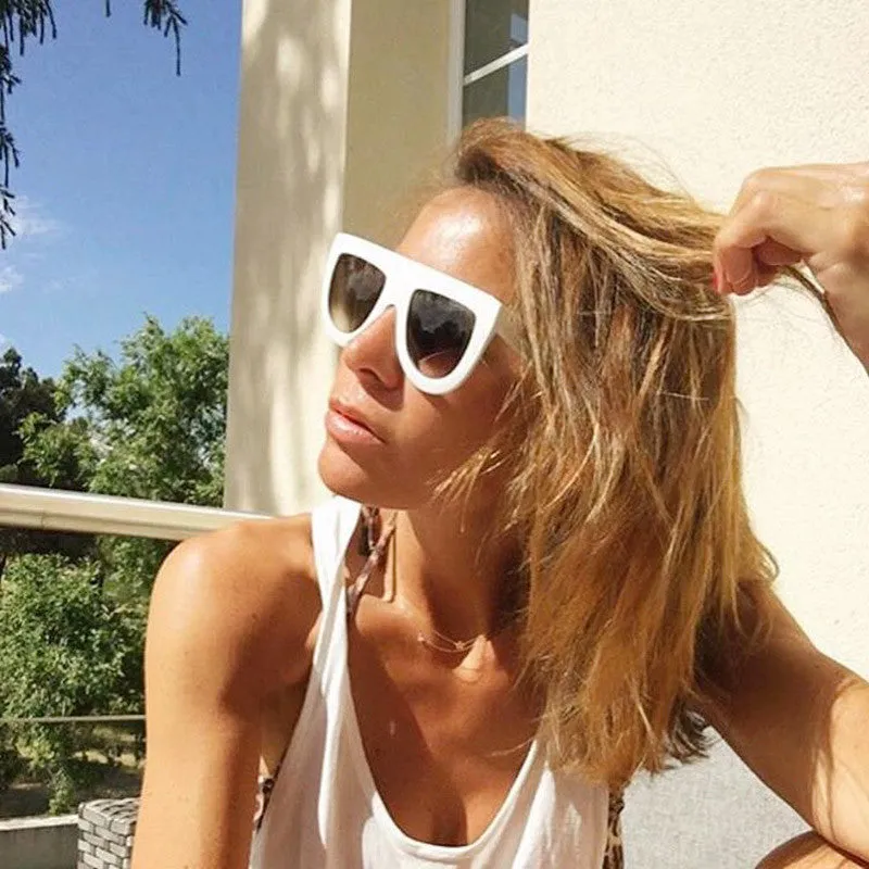 Leila Sunglasses - White