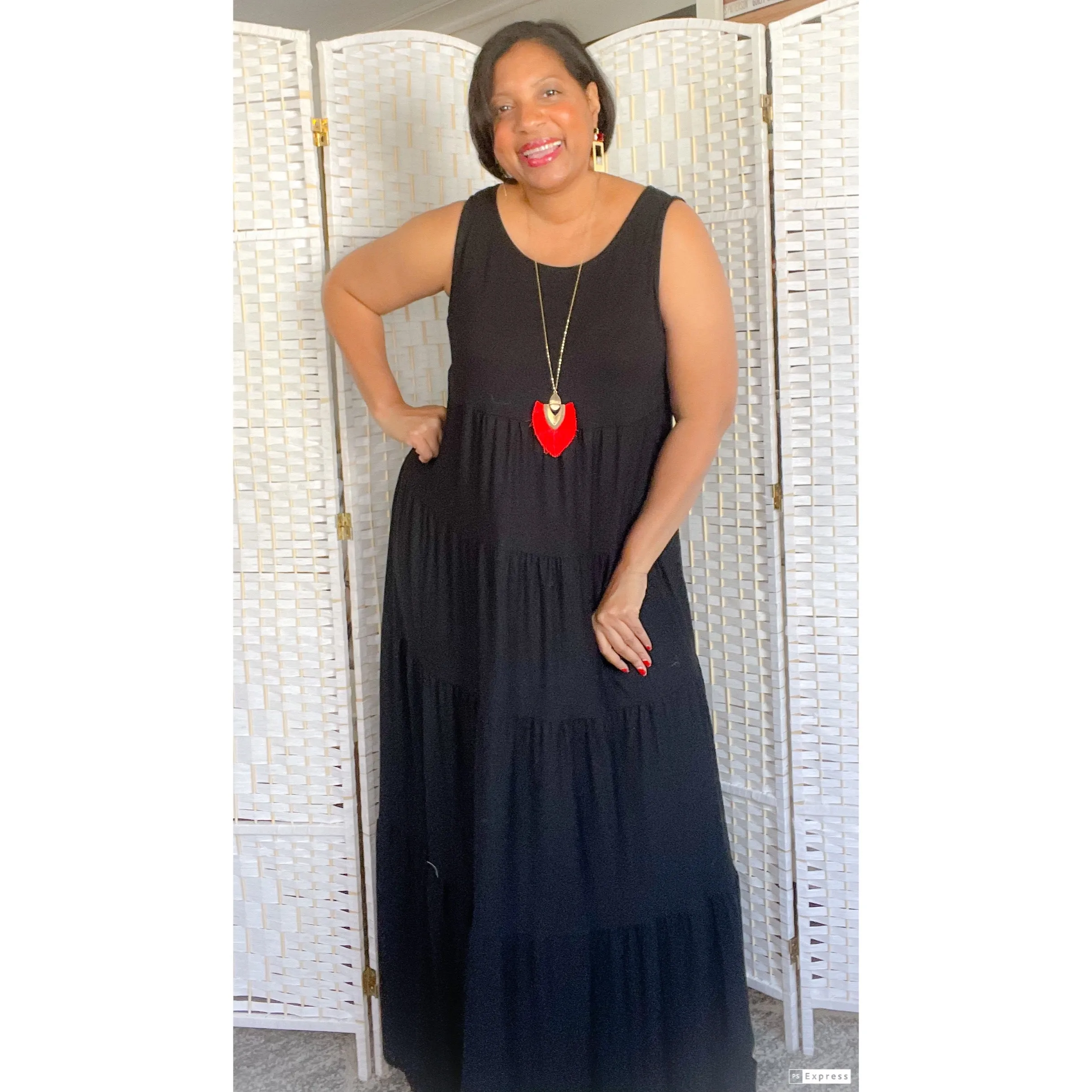 Let's Dance Maxi Dress - Plus Size