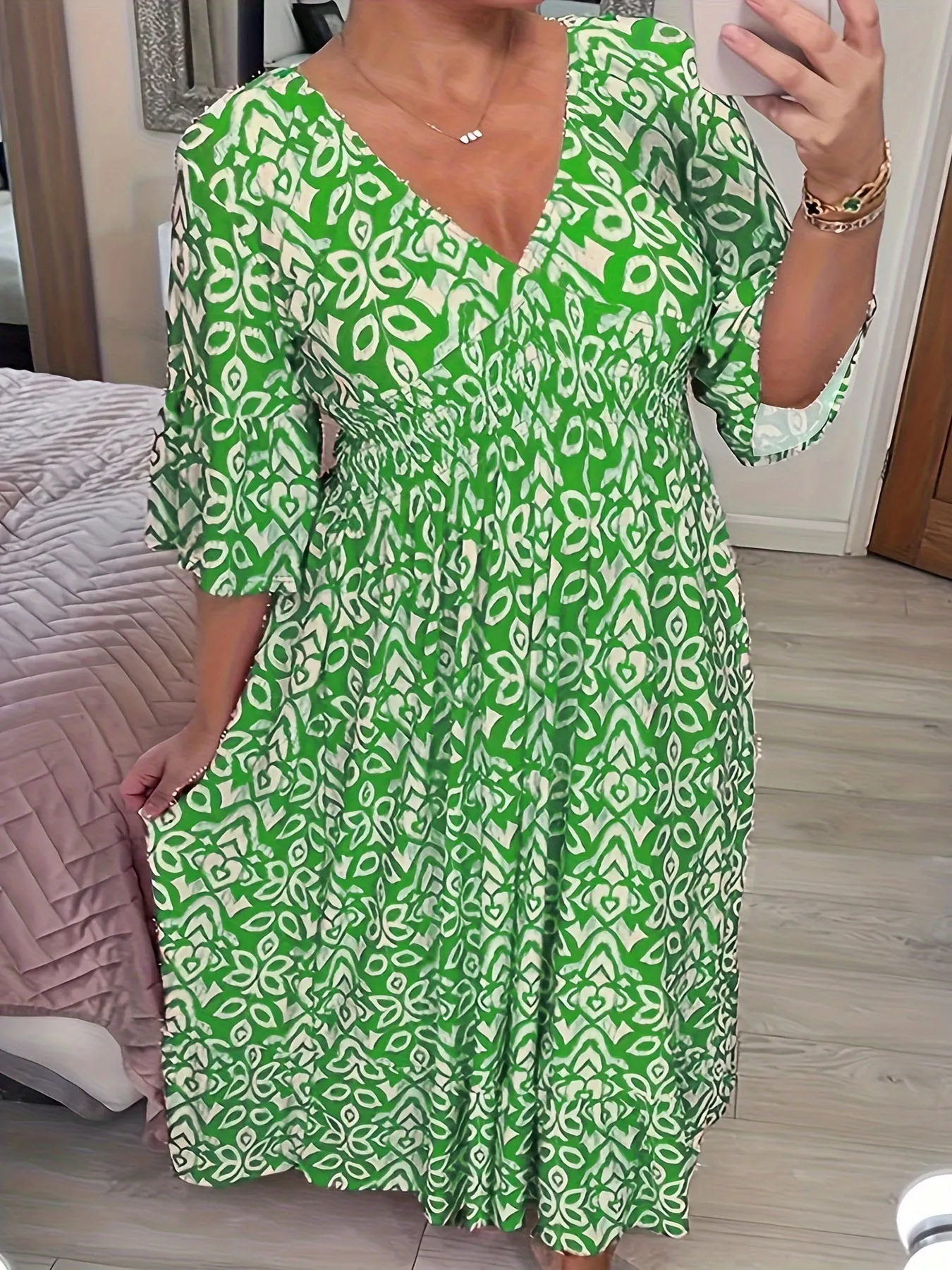 Liliana | Plus Size Floral Maxi Dress