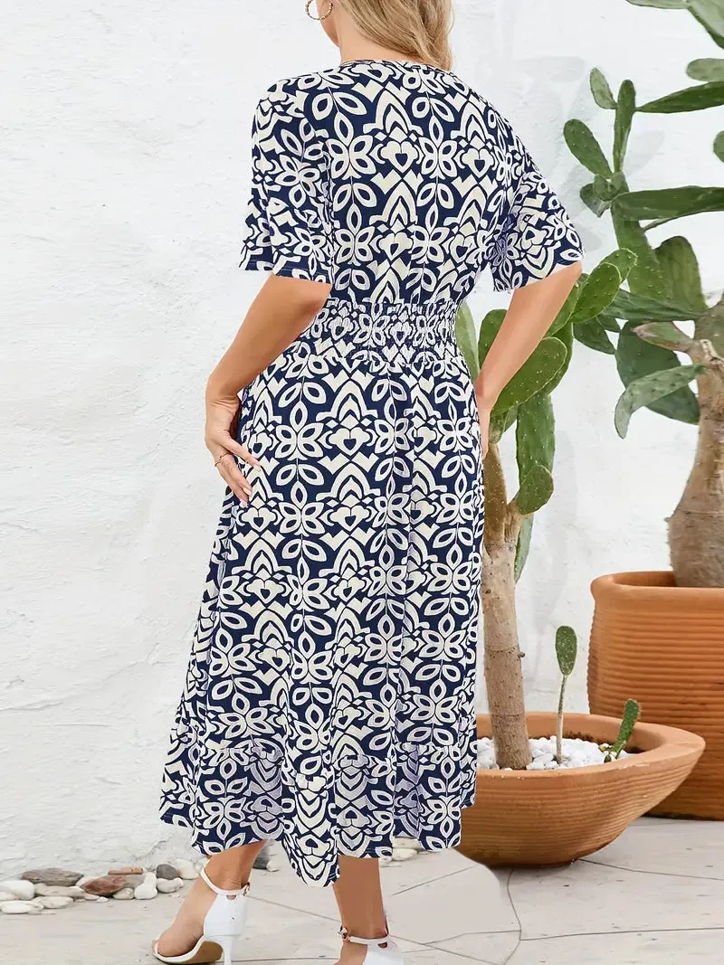 Liliana | Plus Size Floral Maxi Dress