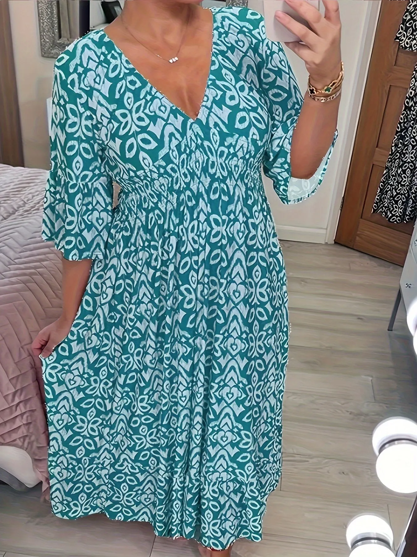 Liliana | Plus Size Floral Maxi Dress