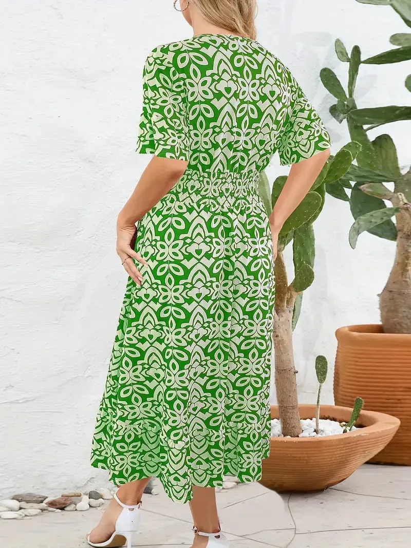 Liliana | Plus Size Floral Maxi Dress