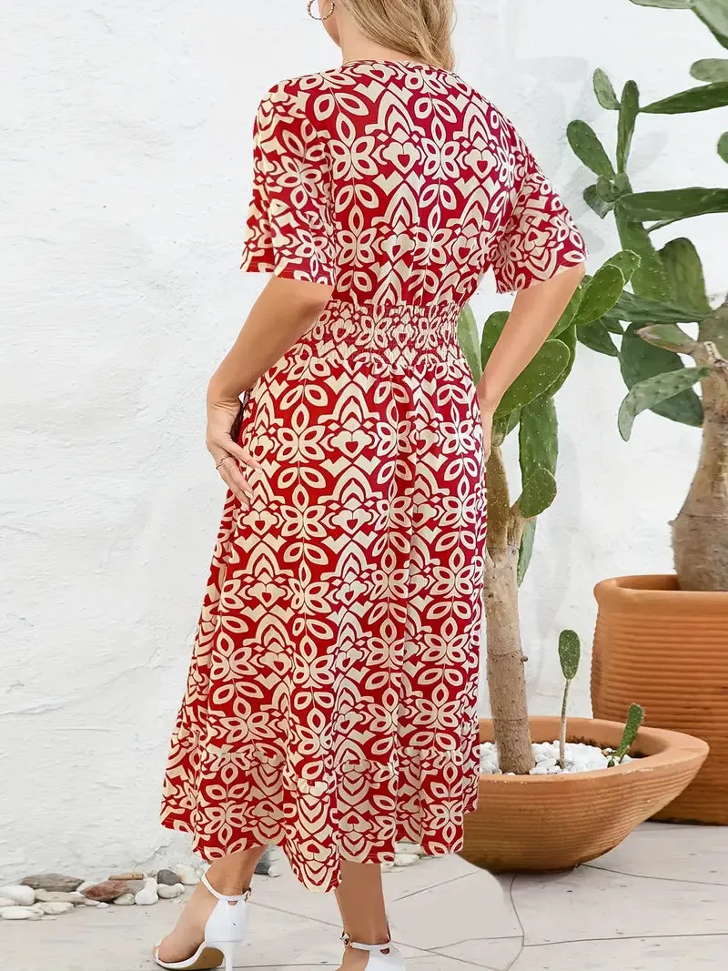 Liliana | Plus Size Floral Maxi Dress