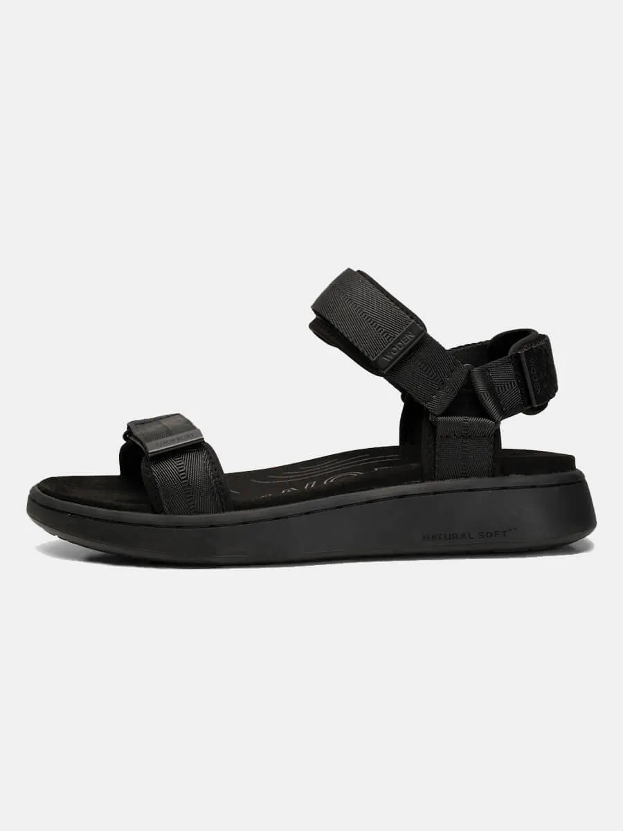 Line Sandals - Black/Black