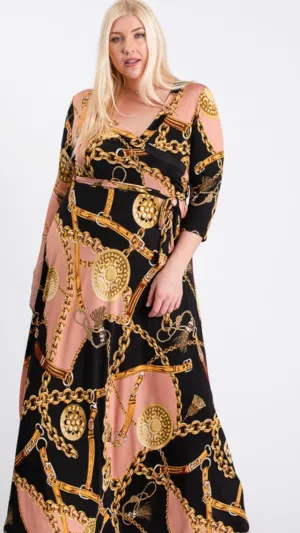 Look At Me Maxi Dress (Plus Size)