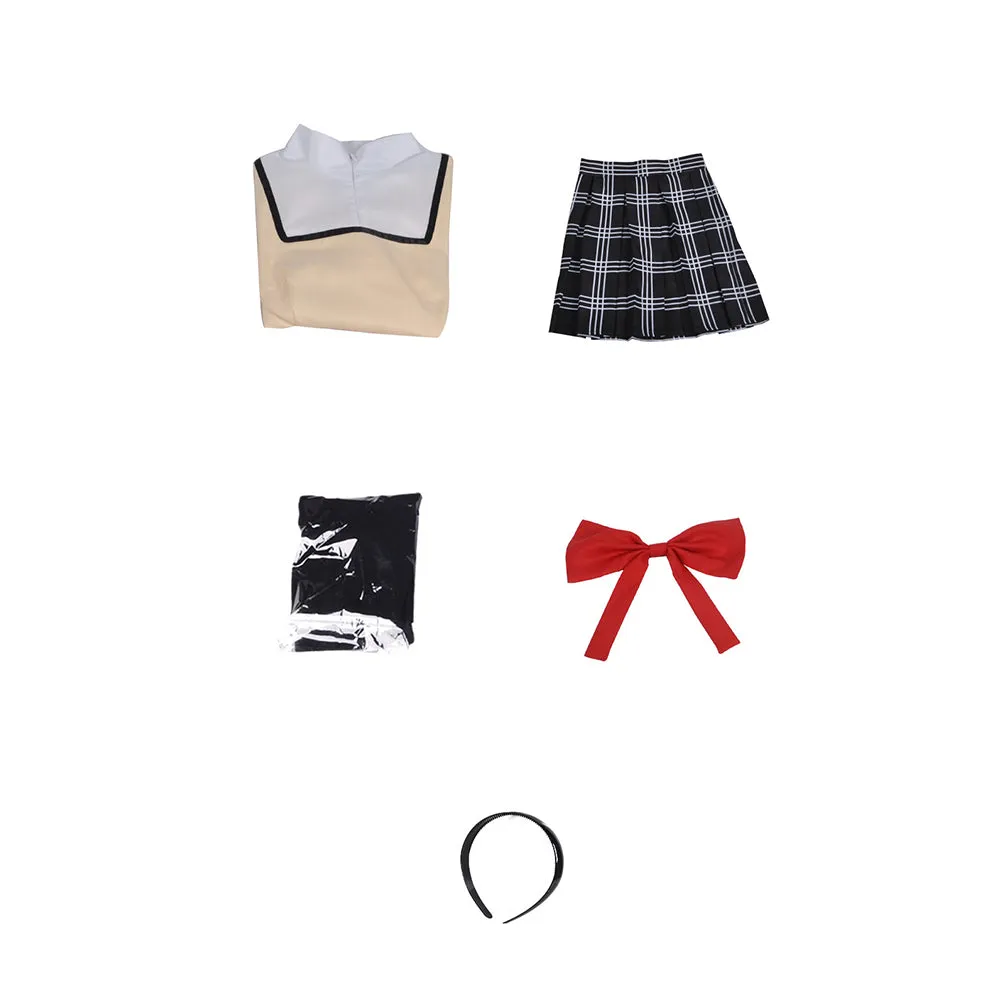 Mahou Shoujo Madoka Magica Homura Akemi Anime Character School Uniform Cosplay Costume Outfits