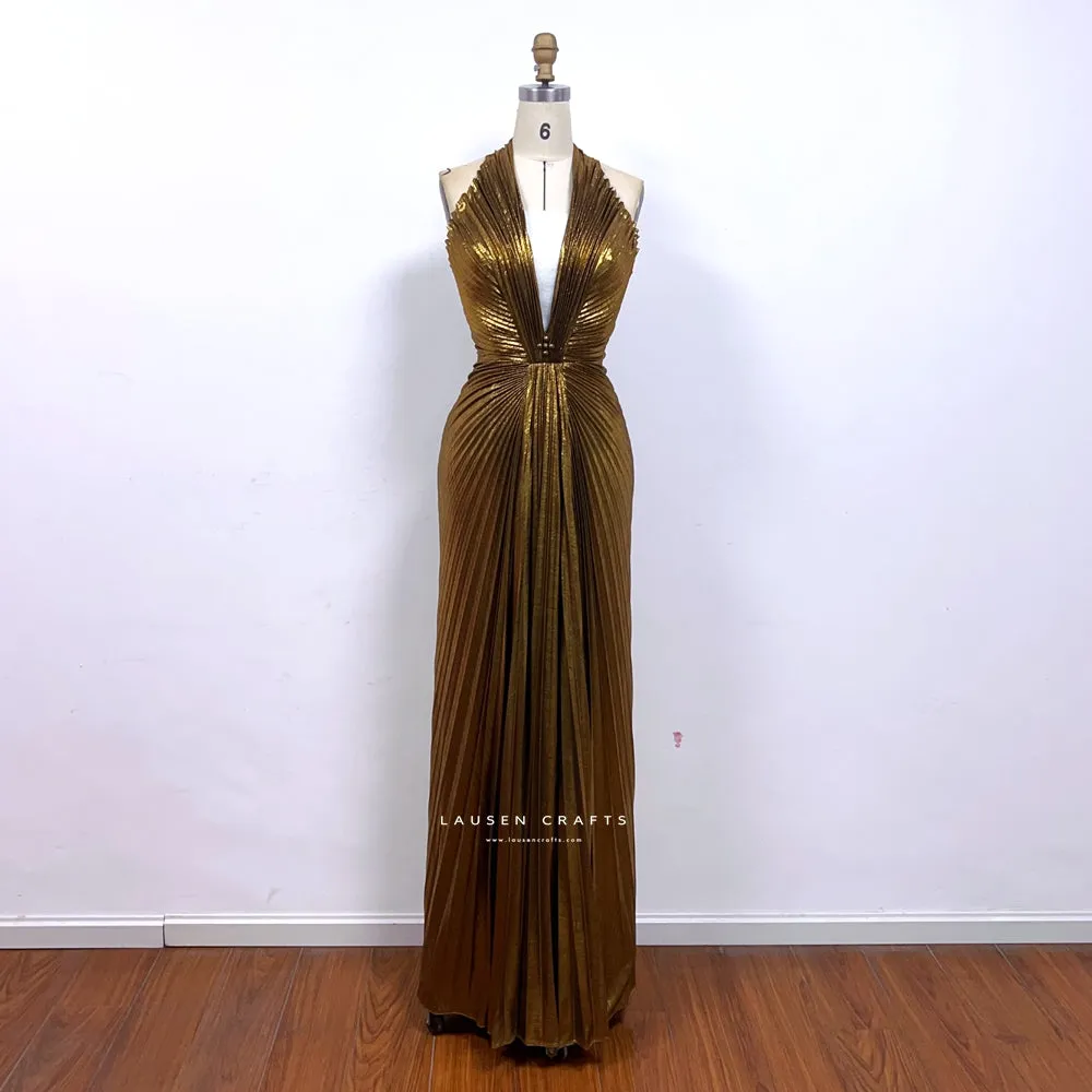 Marilyn Monroe Gold Dress Gentlemen Prefer Blondes Costume