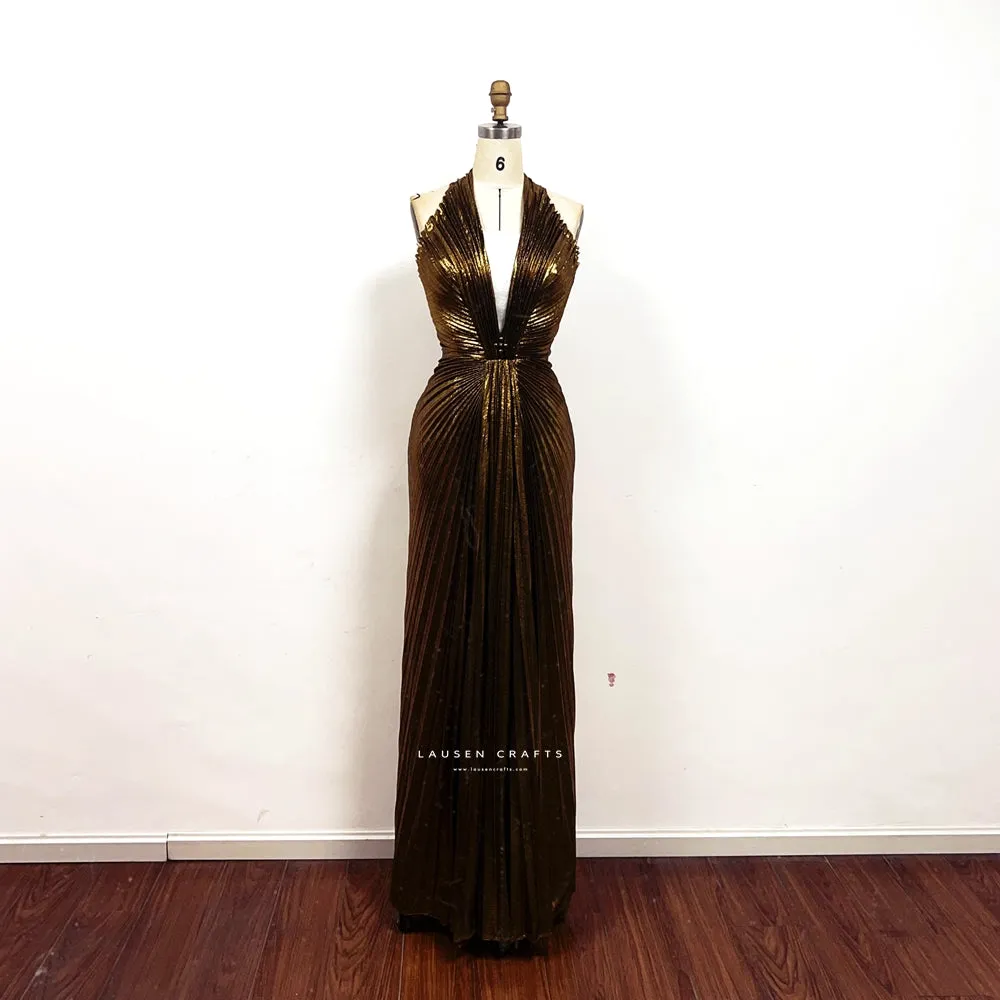 Marilyn Monroe Gold Dress Gentlemen Prefer Blondes Costume