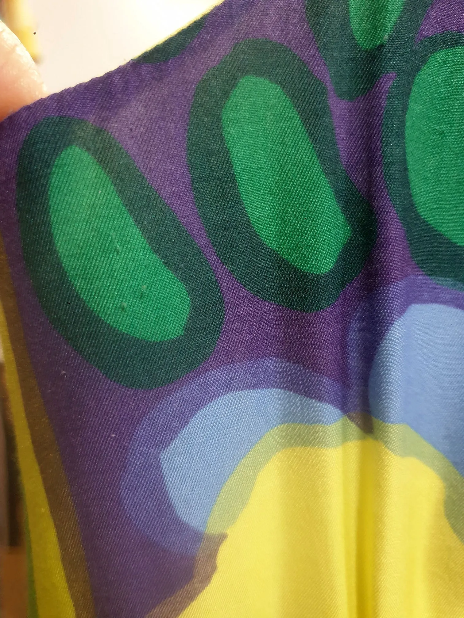 Marimekko silk mix maxi dress size 36/10