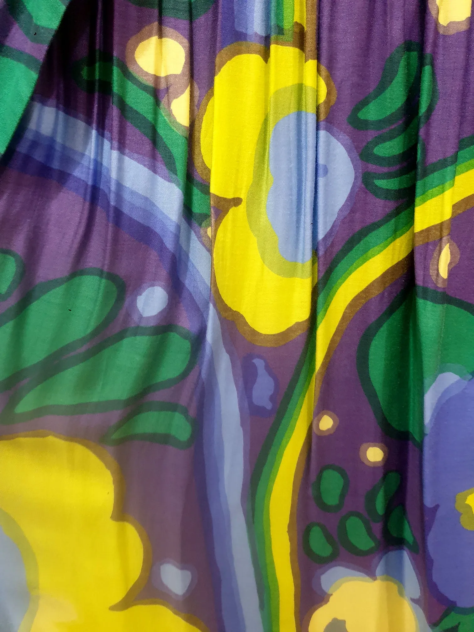 Marimekko silk mix maxi dress size 36/10