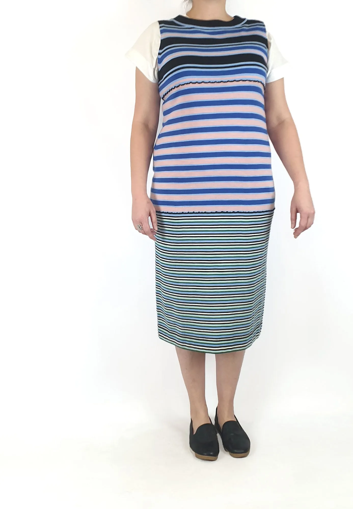 Marni x Uniqlo unique print dress size L