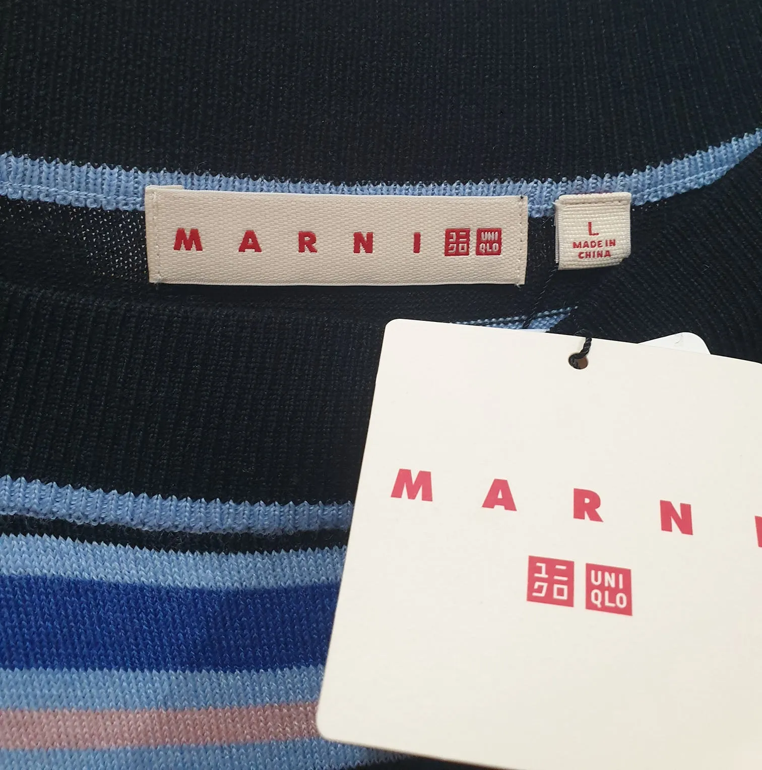 Marni x Uniqlo unique print dress size L