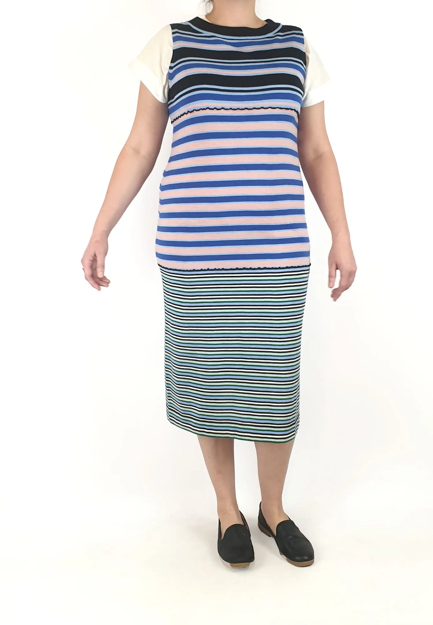 Marni x Uniqlo unique print dress size L