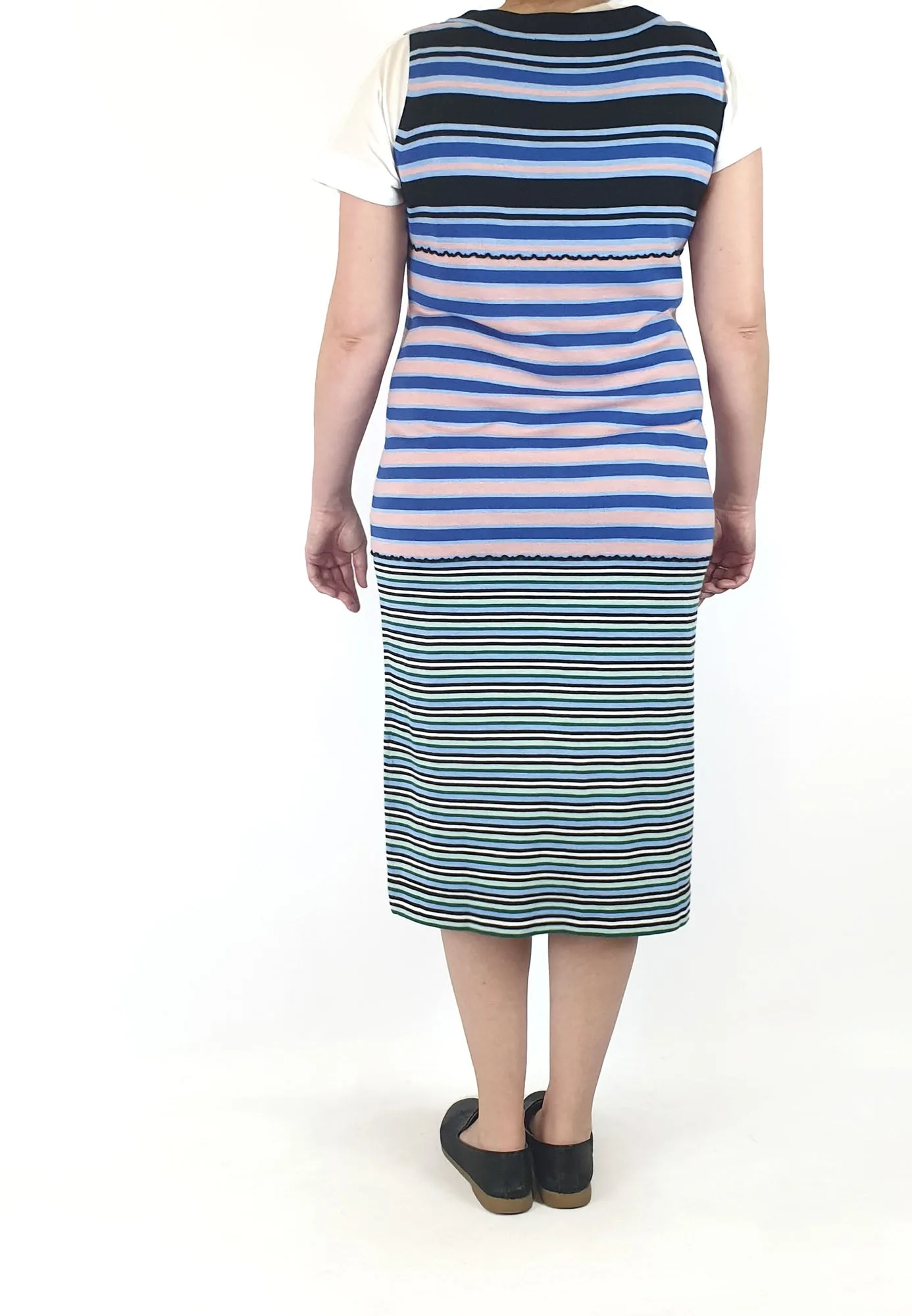 Marni x Uniqlo unique print dress size L