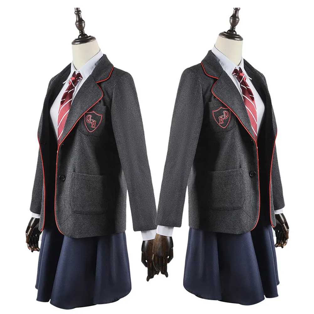 Matilda The Musical School Uniform Adult Cosplay Costume Outfits Halloween Carnival Suit