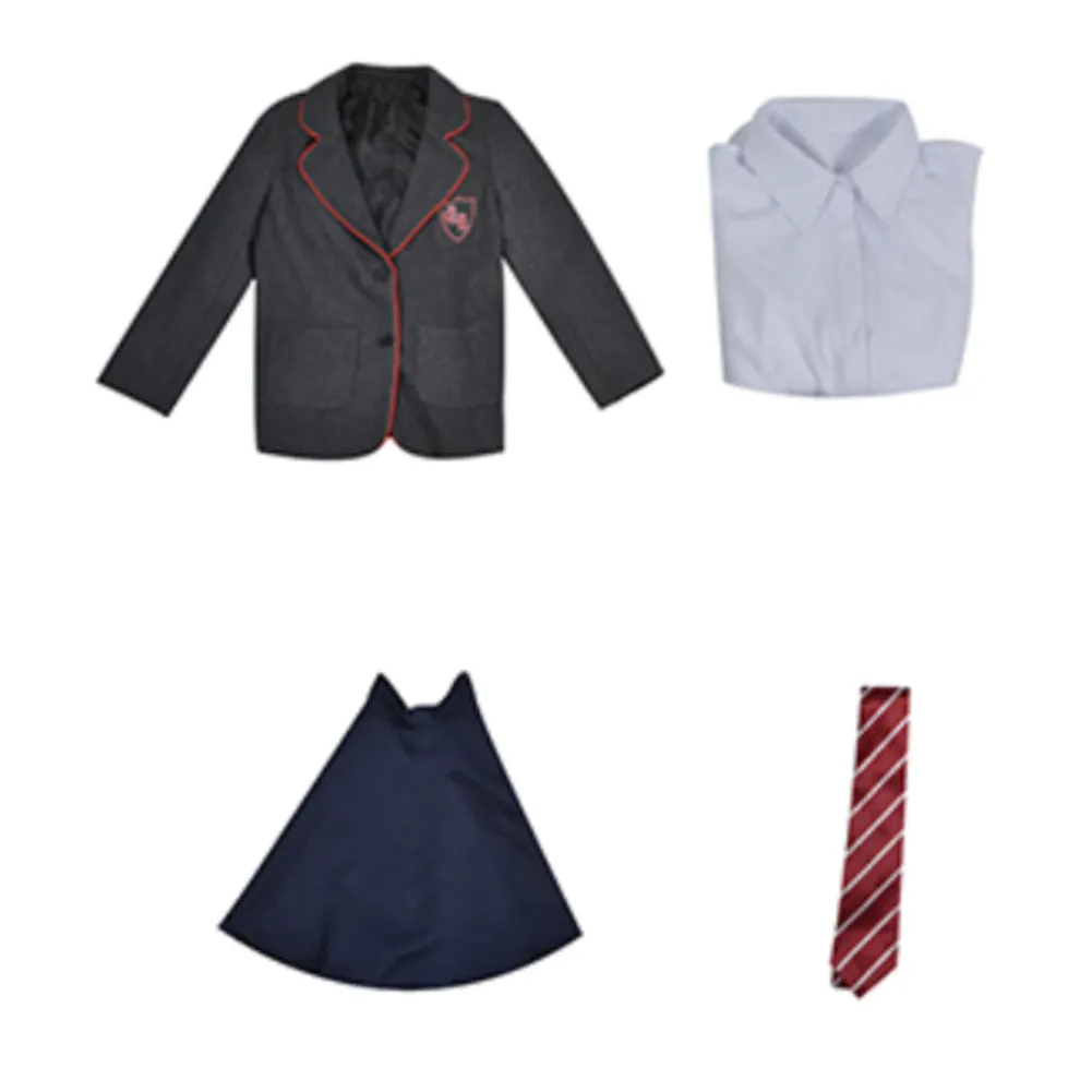Matilda The Musical School Uniform Adult Cosplay Costume Outfits Halloween Carnival Suit