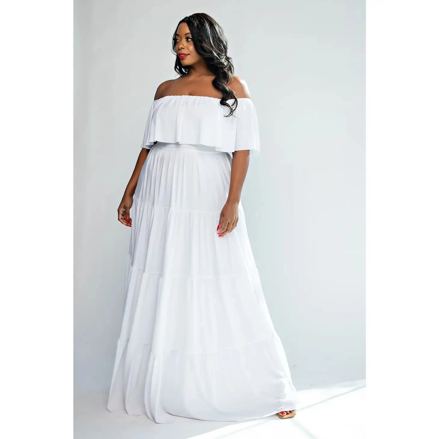 Maxine Tiered Maxi Dress