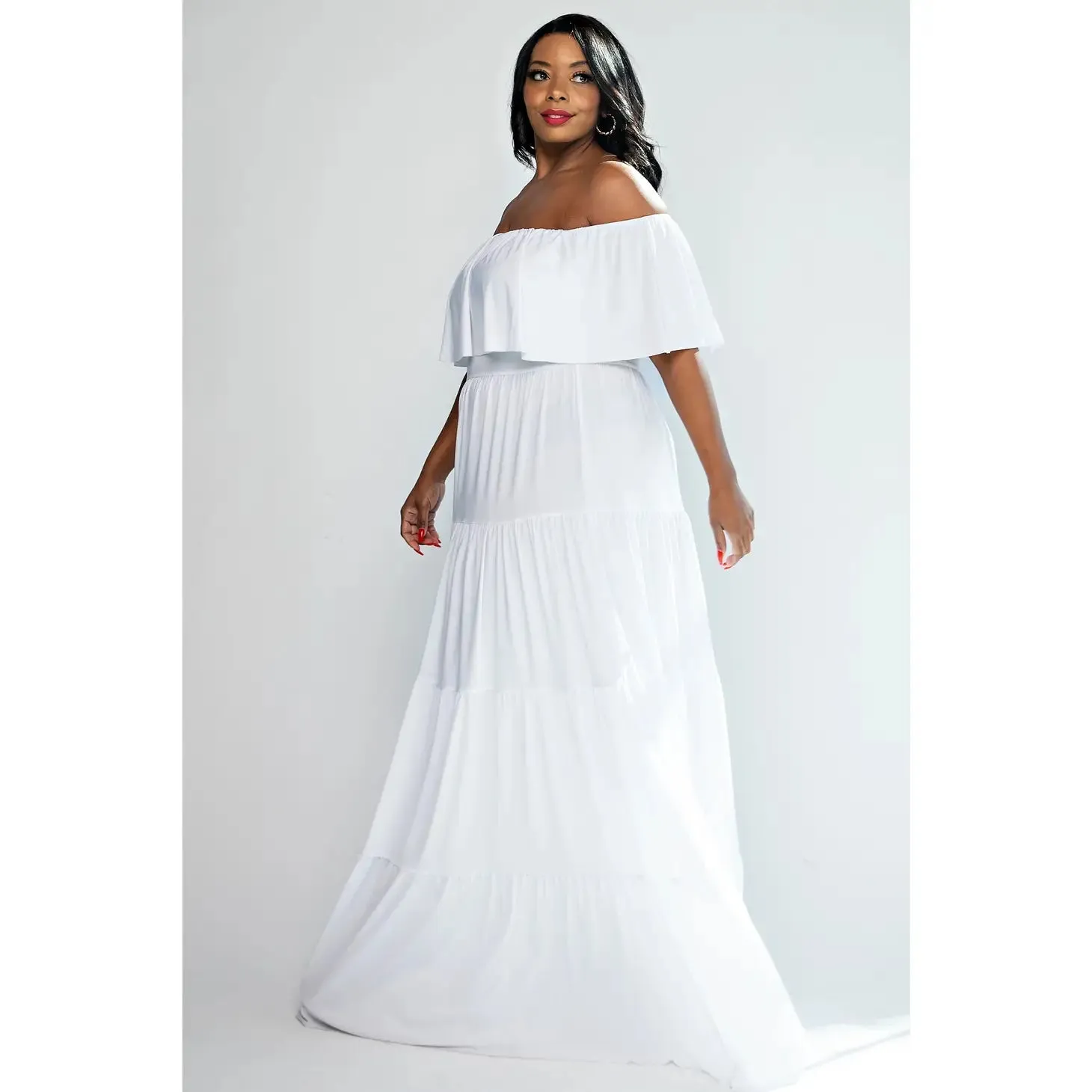 Maxine Tiered Maxi Dress