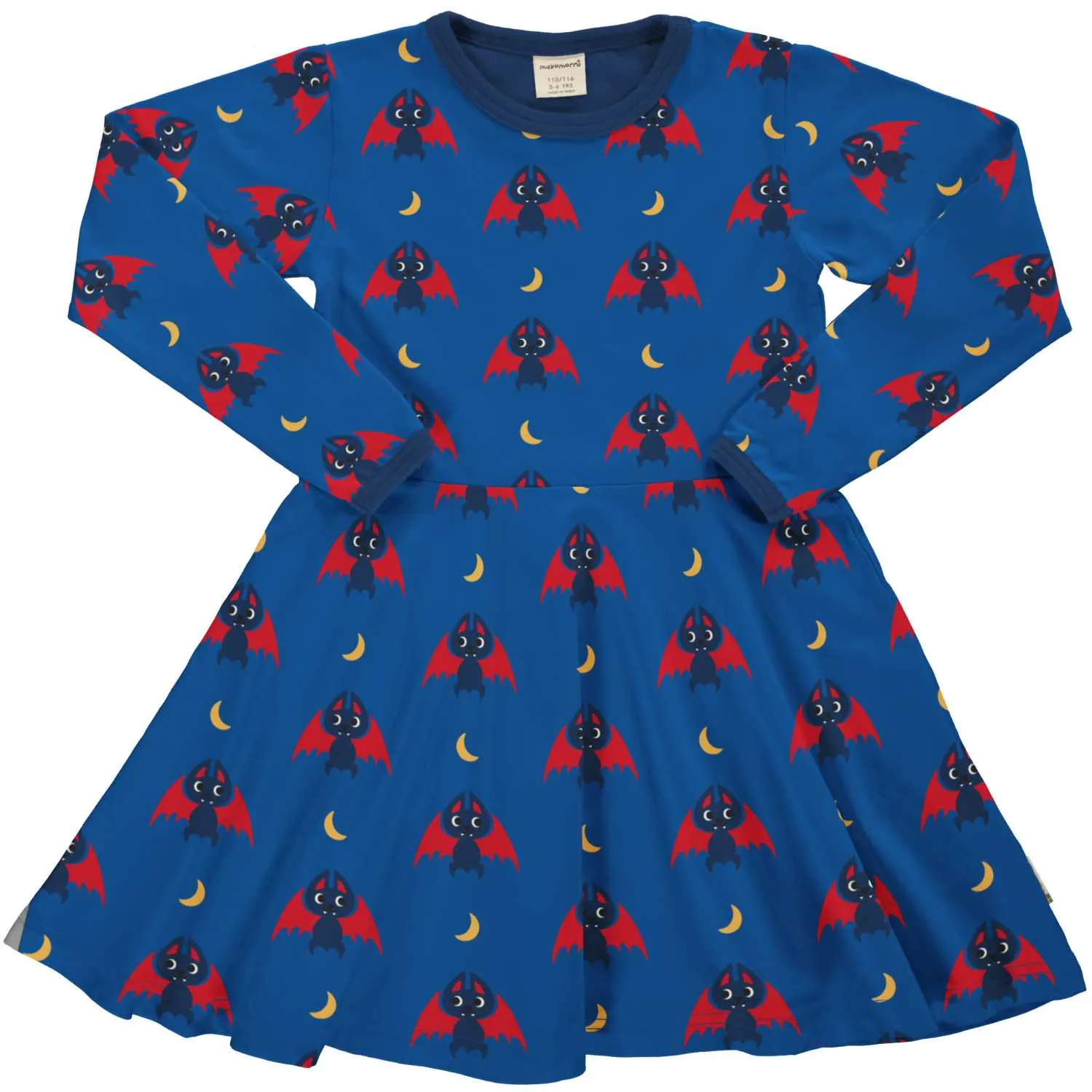 Maxomorra Bat Circle Dress Aw24