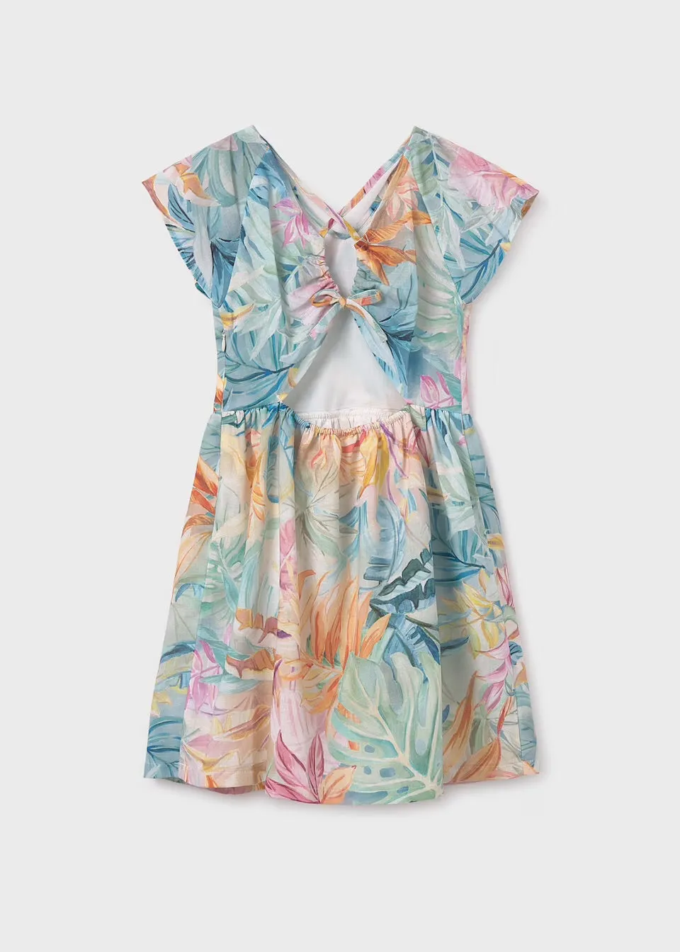 Mayoral Older Girls Dress 6991 Multi Floral